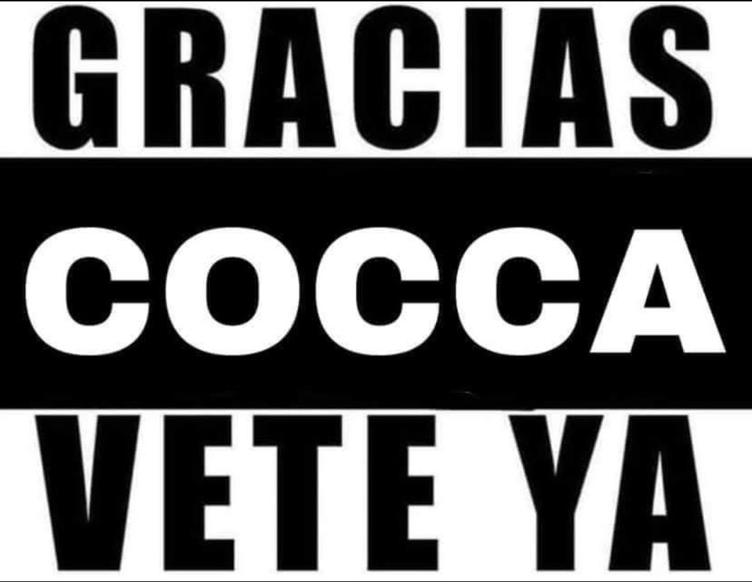 Nos bajamos de la Coccatroca, el sábado abucheó masivo en el Uni