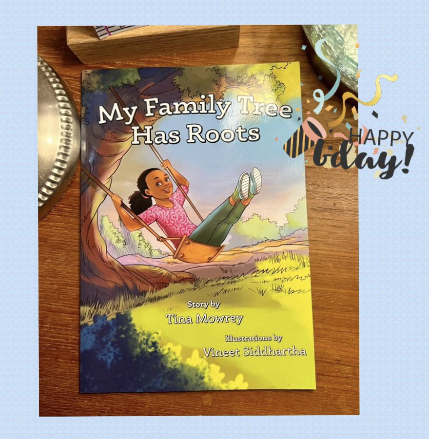 #GiveawayAlert 🎉🎉🎉🎉🎉🎉 Happy 1st birthday to My Family Tree Has Roots! It’s time to celebrate & #giveaway this copy to a randomly chosen reader who retweets this offer. #picturebook #bookbirthday #kidlit #kidlitart #adoption