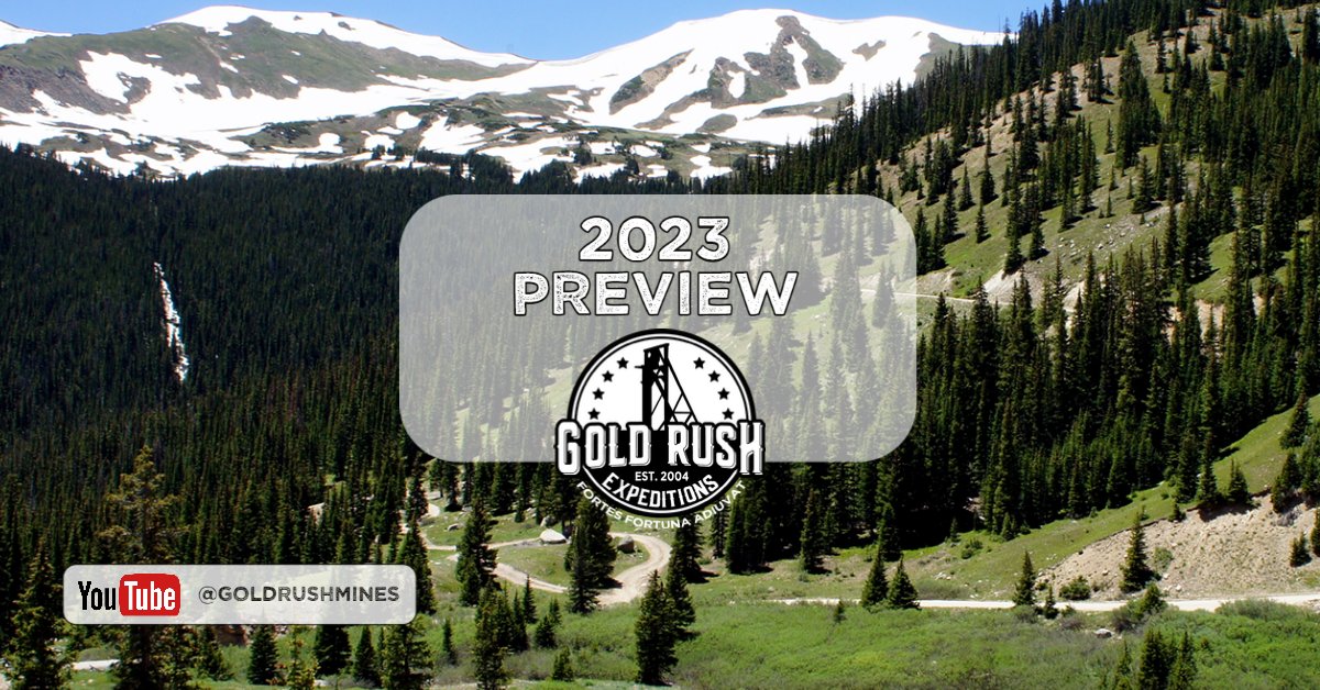 goldrushmines's tweet photo. Less than 24 hours till The Gold Rush Expeditions, Inc.® 2023 Preview premieres! Join us on YouTube @Goldrushmines to get a sneak peek at our upcoming property videos! 

https://t.co/Pv4tf3zsmq https://t.co/tIMNHCMVMn