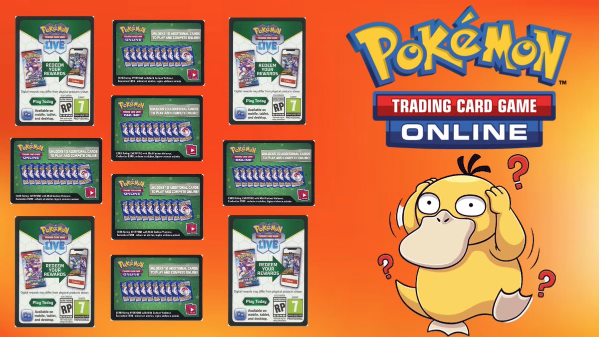 CollecCardChick's tweet image. #Pokemon #TCGO Codes
I will be randomly selecting 2 people for the Pokemon online codes below. The winners will be selected &amp;amp; announced on 2/15.

Rules:
1. Follow Me On YouTube (youtu.be/3rLZVhiZr1I)
2. Comment on the Video
3. Post a Screenshot of your subscription &amp;amp; comment