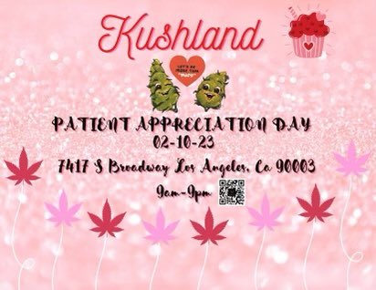 KUSHLANDD's tweet photo. @exoticgenetix Flash Sale Ends @ 9pm!
All Strains 5g/25 7g/35
Shroom Edibles for 25.00
Moonrock 8th for 20.00
50% OFF All Vapes
7417 S Broadway
Los Angeles, Ca 90003 https://t.co/ey8qfbfQrH