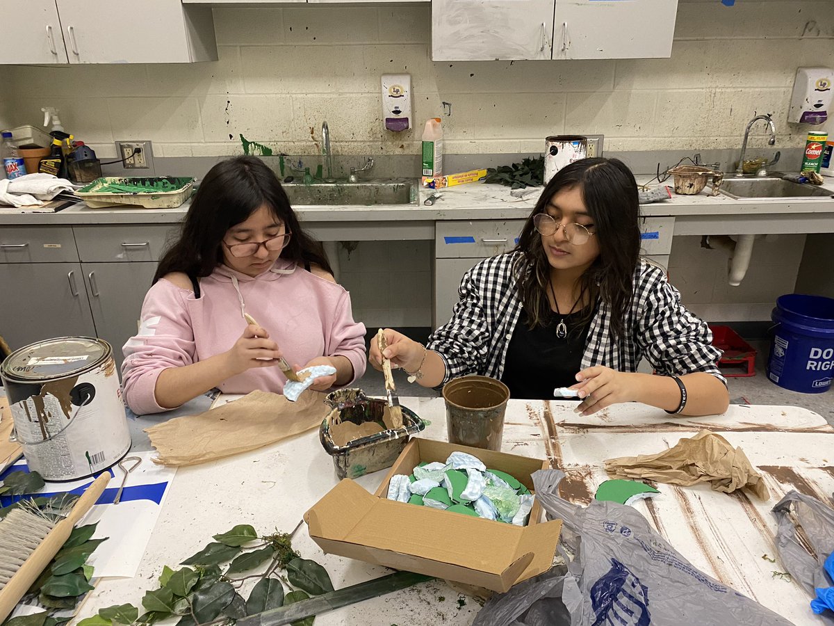 Day 13 
Todays post is all about TECH. So tech worked on creating the background for our set.( Mr. Hicks being the best model)

#theatre #theater #rehearsals #highschool #slaying #theatrekid #directors
