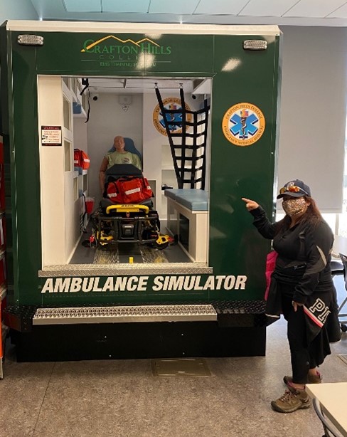 CRYROP's tweet photo. CTE students from CRY-ROP’s Emergency Medical Responder pathways at CVHS, YHS and GTHS receive hands-on experience at Crafton Hills College's Emergency Medical Services classrooms and simulation lab. #CraftonHillsCollege #SBCCD #CVHS #YHS #GTHS #Proud2bROP #CTEMonth https://t.co/ElmNpNuuZu