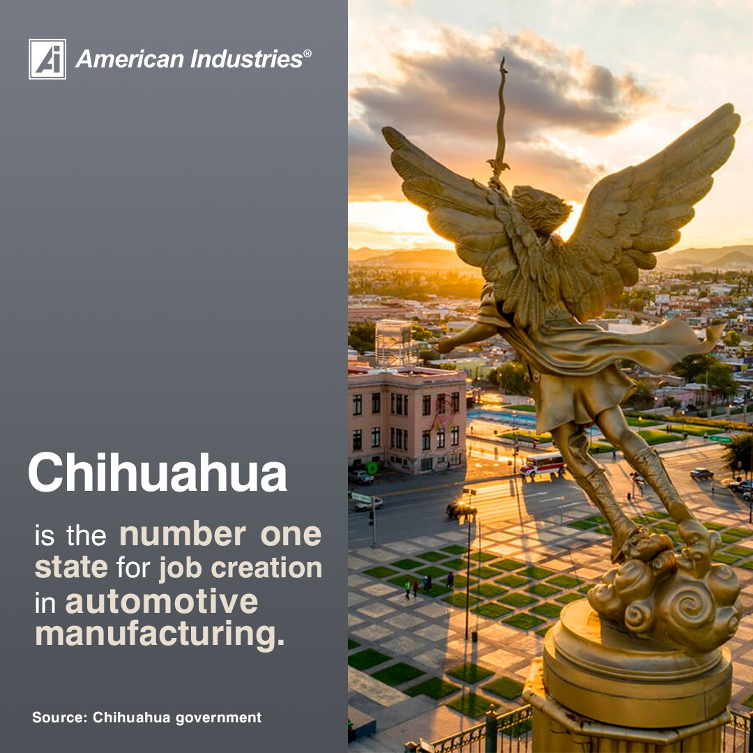 Automotive companies have established operations in Chihuahua, creating jobs and contributing to its economic growth.