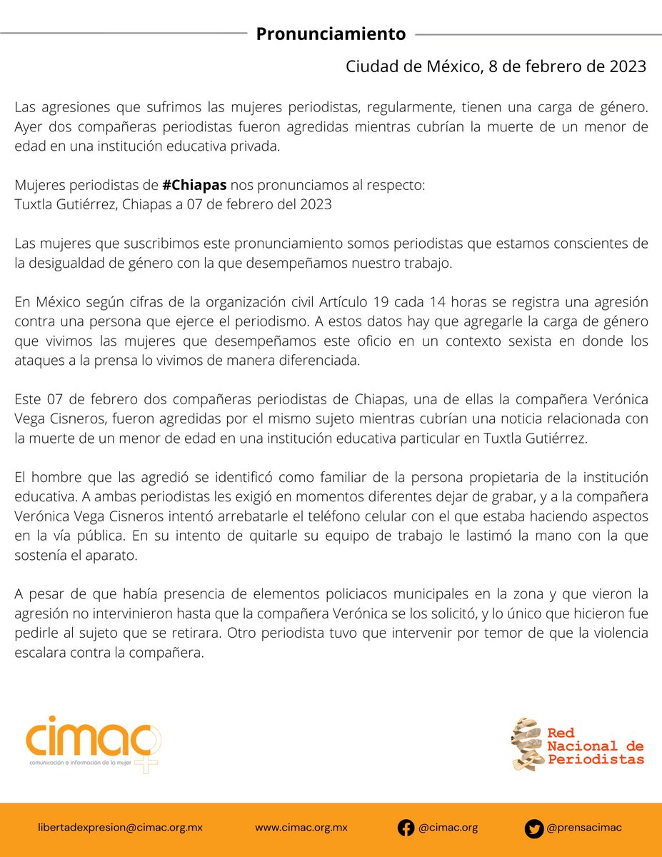 CIMAC.org tweet media