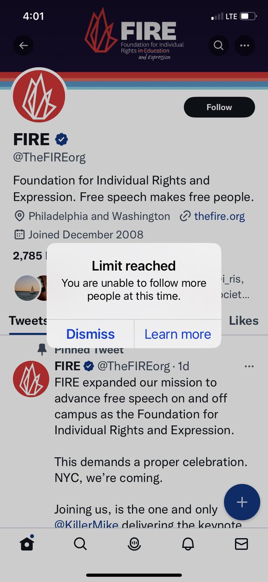 QuanKimberly's tweet image. I tried to follow one account today 😕#TwitterDown #TwitterBroken