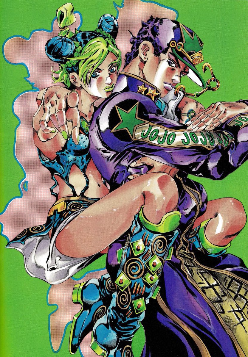 Roy📚 on Twitter "I love Jotaro and Jolyne’s character designs"