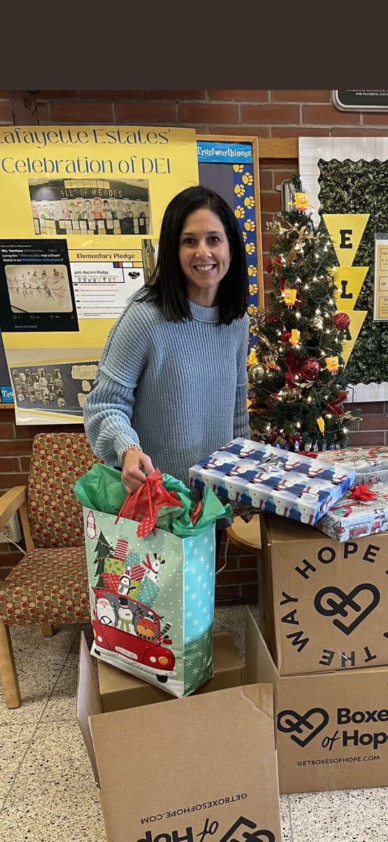 Thank you <a href="/CounselorSaid/">Mrs. Said</a> for being such an amazing counselor for our school. You are loving, understanding, approachable and all the students and staff love you! Words cannot express how important you are to the LES Family. #counselorweek