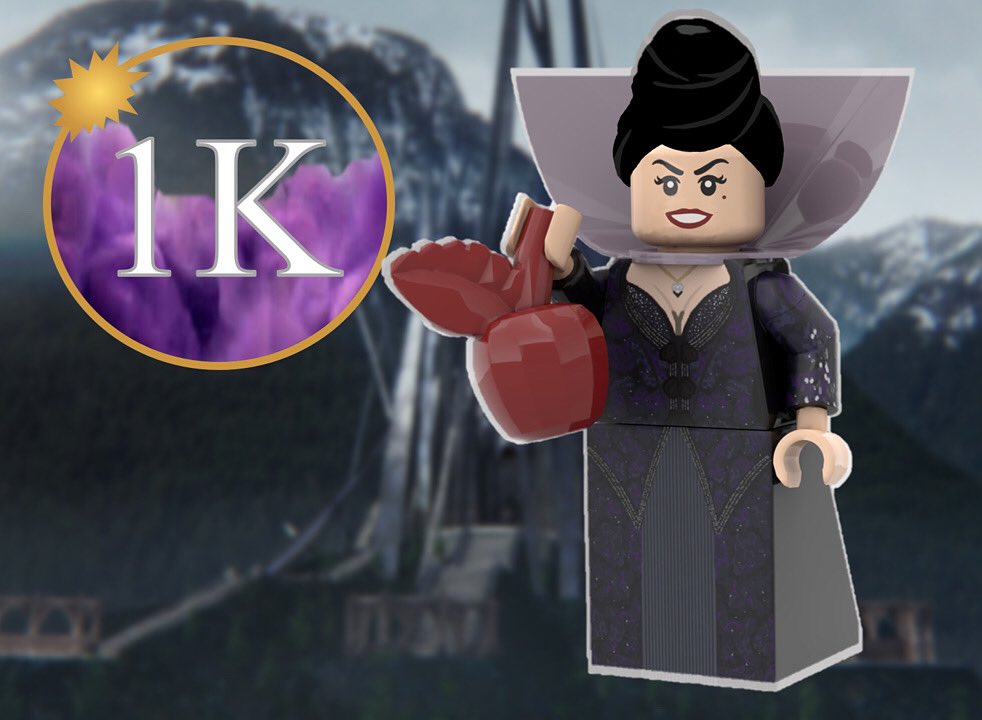 thelegoking2023's tweet photo. We made the next milestone!!! 
My gift to you is Regina, or more commonly known as, The Evil Queen! 🍎 played by @LanaParrilla 

Let’s make it it to 2,000 Supporters!
Thank You for all the support!

#legostorybrooke 
Support Link in bio… https://t.co/xTCXQyv0Zm