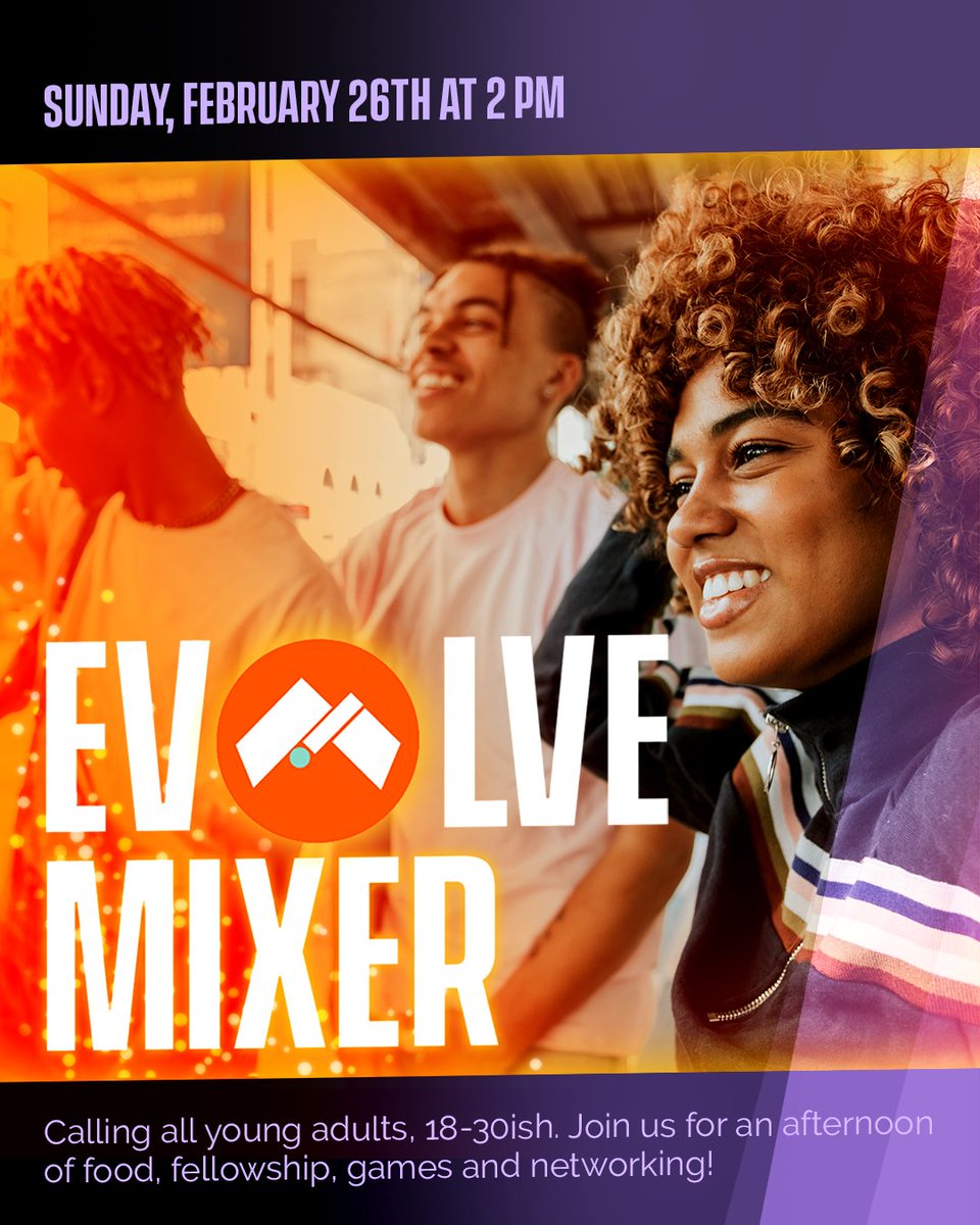 impactdcd's tweet photo. Make sure you are there for the Evolve Mixer Young Adults!!! This will be a fun night to connect and network. Register using the link in the bio. https://t.co/Sm2TsRpJ3x