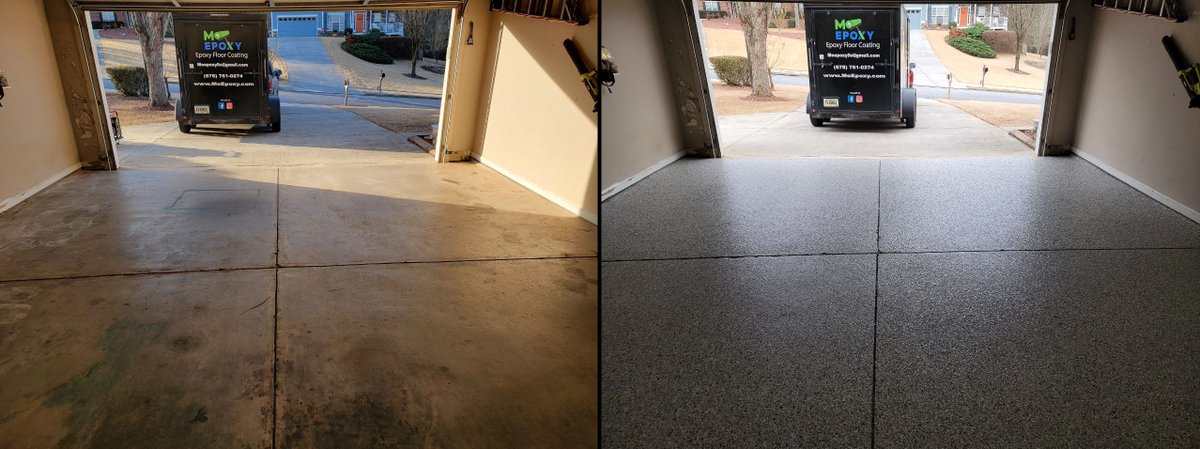Cabin Fever flake floor epoxy on this garage in Kennesaw completed and looking great!  

#kennesaw #kennesawga #moepoxy #garagefloor #epoxyflooring #epoxy
