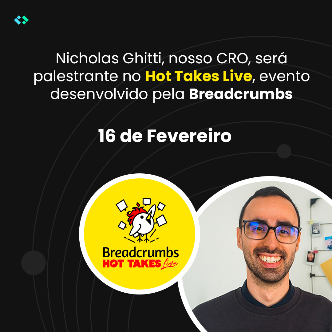 Trace Finance (@financetrace) on Twitter photo Nosso CRO, Nicholas Ghitti, se junta a líderes do mercado de SaaS no Hot Takes Live, evento desenvolvido pela <a href="/BreadcrumbsIO/">Breadcrumbs</a>.  Ele fala sobre como fazer com que seu time de sales seja data-generating, além de compartilhar insights e dicas. 
Registre-se: bit.ly/40jReQG Nosso CRO, Nicholas Ghitti, se junta a líderes do mercado de SaaS no Hot Takes Live, evento desenvolvido pela <a href="/BreadcrumbsIO/">Breadcrumbs</a>.  Ele fala sobre como fazer com que seu time de sales seja data-generating, além de compartilhar insights e dicas. 
Registre-se: bit.ly/40jReQG