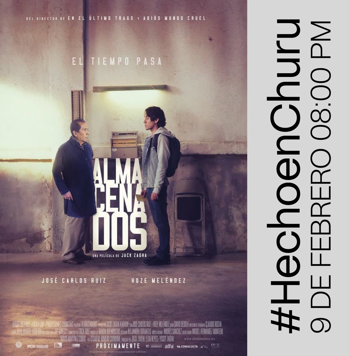 Est_Churubusco's tweet photo. Toca el turno de #Almacenados. 📦🗄🗂📅
Esta peculiar película, estará siendo presentada por #HechoenChuru, junto con la compañía de nuestra conductora e invitados sorpresa. No te lo pierdas, este jueves por @mxnuestrocine https://t.co/z6Ov5Lq2g5