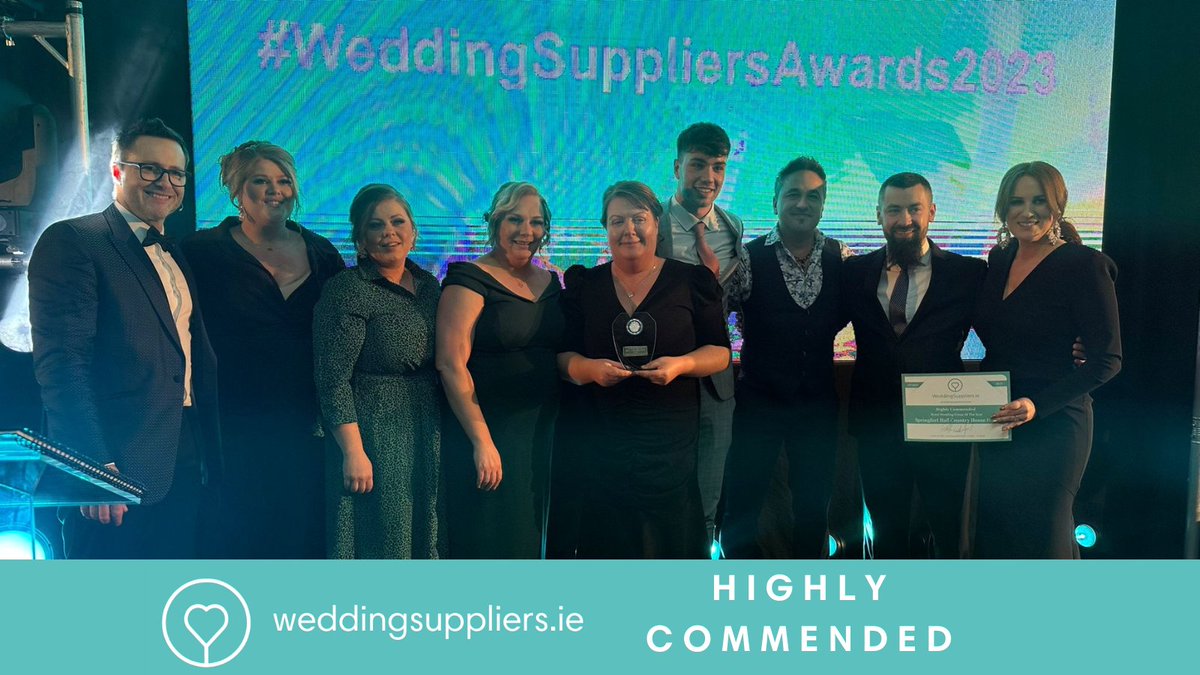 Weddingsuppliers.ie (@wedsuppliersirl) on Twitter photo Congratulations to our 'Highly Commended' award winners at our first ever Wedding Suppliers Awards at <a href="/johnstownestate/">The Johnstown Estate</a> last night! (Part 2)
#weddingsupplierawards Congratulations to our 'Highly Commended' award winners at our first ever Wedding Suppliers Awards at <a href="/johnstownestate/">The Johnstown Estate</a> last night! (Part 2)
#weddingsupplierawards