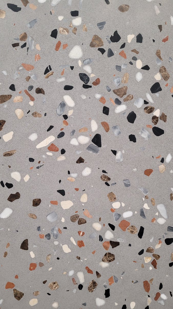 TimelessKitchDz's tweet photo. KBIS Trends: Also saw a lot of Terrazzo and Travertine 

#kbtribechat #timelesskitchendesign #designhoundsKBIS #kbis2023 https://t.co/OIqqAYDcxr