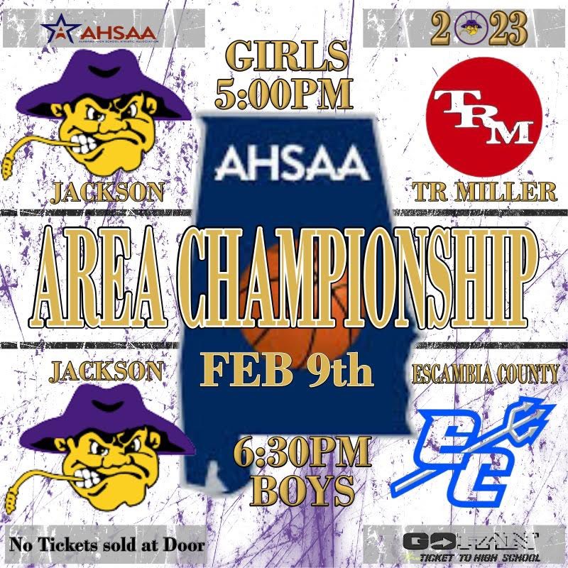 Area CHAMPIONSHIP is here. Tomorrow 5:00pm & 6:30pm. Get your tickets now on GoFan.co 🚫No cash at door.  
🚫Employee ID's arent valid for playoffs 
🟣🟡🏀
🚨You Don’t Want To Miss This!!!!
#AGGIEBasketball
#AGGIEFamily