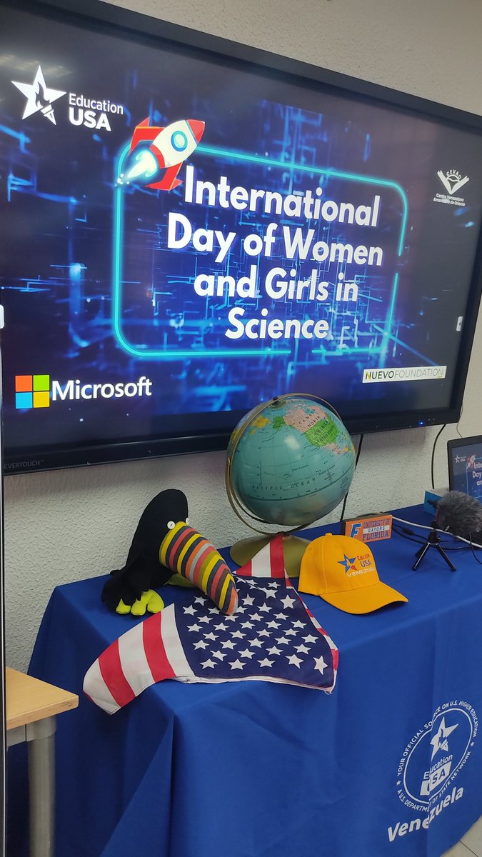 Todo listo para inspirar a nuestros estudiantes en la ciencia junto a una líder #STEM. Gracias a  <a href="/beagandica/">Bea 👩🏻‍💻</a>, <a href="/NuevoFoundation/">Nuevo Foundation</a>, <a href="/educationusa/">EducationUSA</a>  hoy celebramos juntos el International Day of Women and Girls in Science desde <a href="/CevaoLearning/">CEVAOLearning</a> 😍