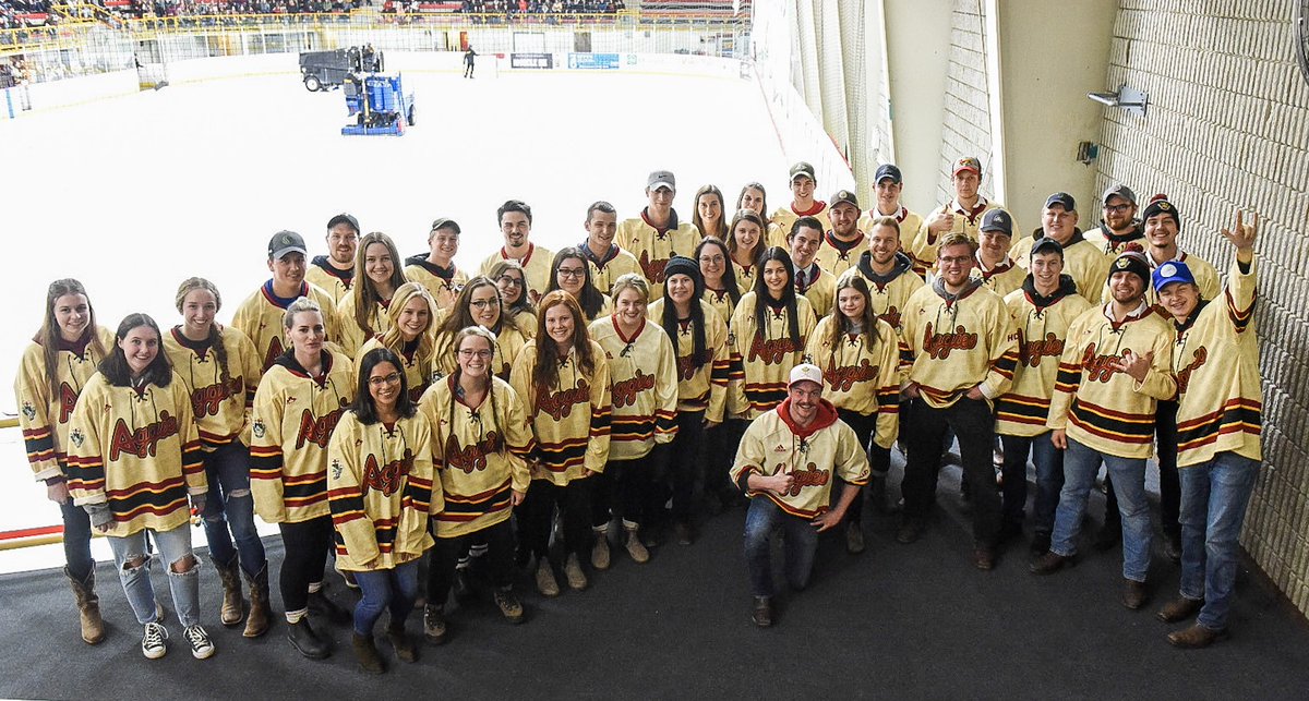 Guelph Gryphons (@guelph_gryphons) on Twitter photo 🏒 Calling all Aggies! 📢
Tomorrow night, our 6th annual 'Aggies Night' <a href="/gryphonsmhky/">Guelph Gryphons Men's Hockey</a> game!
Tickets still available & FREE for <a href="/uofg/">University of Guelph</a> students!
🎟️➡️ uoguel.ph/6sjj8
📰 More info 👇 gryphons.ca/news/2023/2/3/…
<a href="/OACAlumni/">OAC Alumni Assoc</a> <a href="/OACAggies/">OACStudentFederation</a> <a href="/UofGuelphOAC/">Ontario Agricultural College</a> <a href="/syngentacanada/">Syngenta Canada</a> 🏒 Calling all Aggies! 📢
Tomorrow night, our 6th annual 'Aggies Night' <a href="/gryphonsmhky/">Guelph Gryphons Men's Hockey</a> game!
Tickets still available & FREE for <a href="/uofg/">University of Guelph</a> students!
🎟️➡️ uoguel.ph/6sjj8
📰 More info 👇 gryphons.ca/news/2023/2/3/…
<a href="/OACAlumni/">OAC Alumni Assoc</a> <a href="/OACAggies/">OACStudentFederation</a> <a href="/UofGuelphOAC/">Ontario Agricultural College</a> <a href="/syngentacanada/">Syngenta Canada</a>