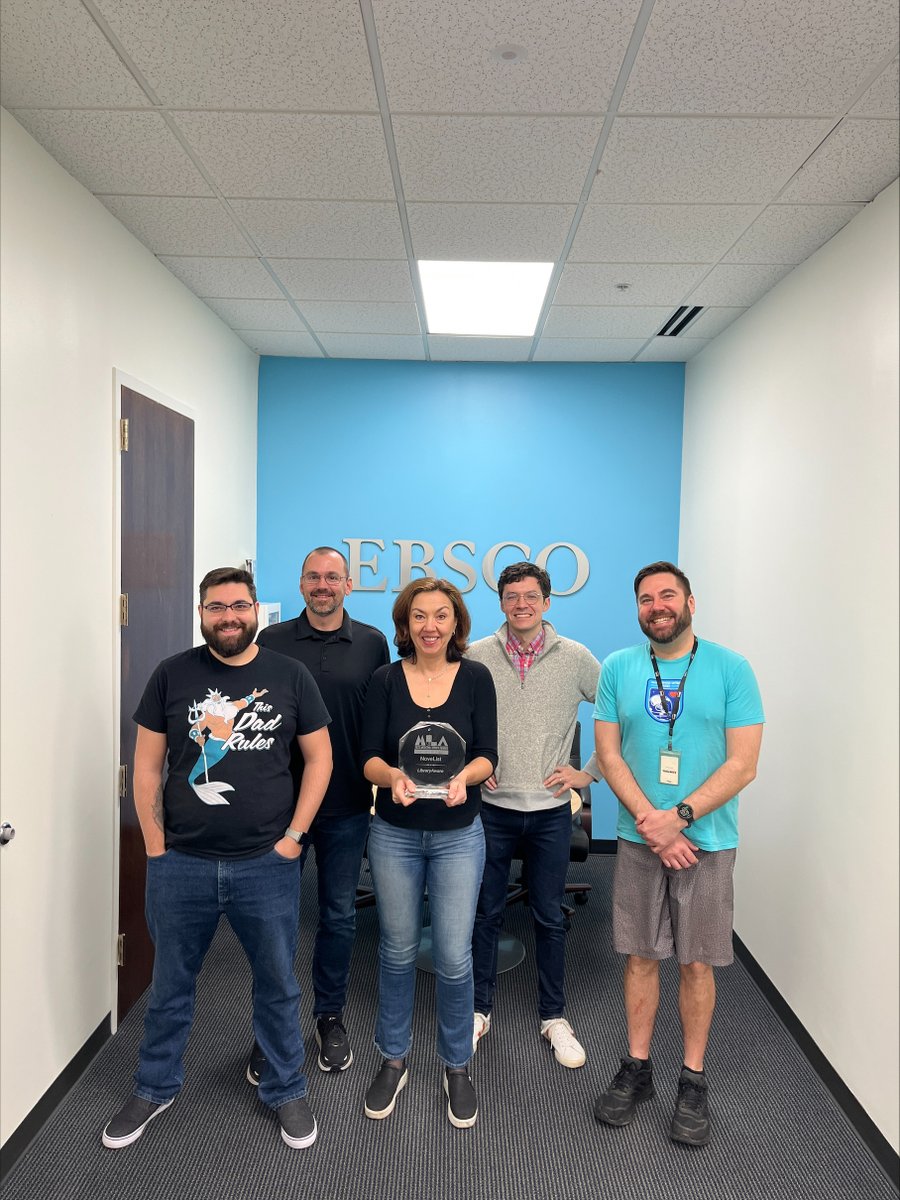 LibraryAware's tweet image. It&apos;s heeeeere! 🏆
@LibraryWorks #ModernLibraryAwards