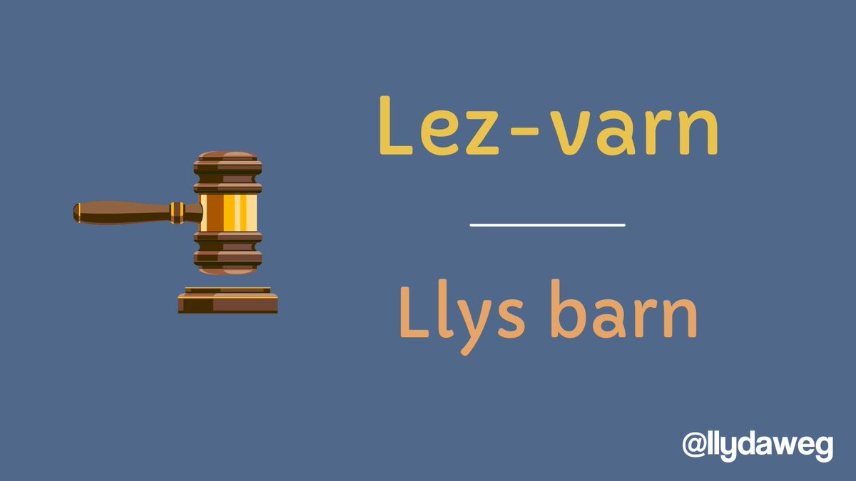 llydaweg's tweet photo. Llys barn yn Llydaweg yw Lez-varn https://t.co/FzlP6PHW2f