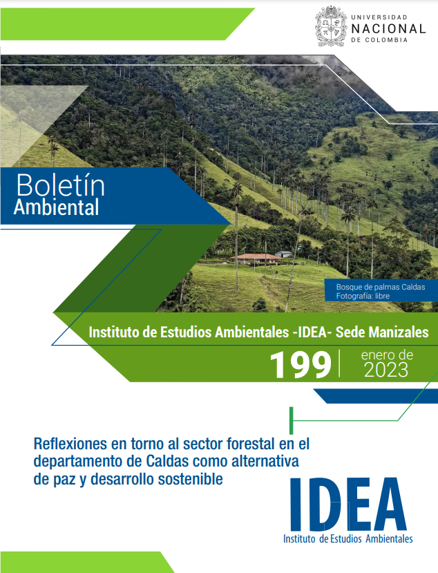 simac_unal's tweet image. Los invitamos a leer el boletín ambiental #199 titulado "Reflexiones en torno al sector forestal en el departamento de Caldas como alternativa de paz y desarrollo sostenible", siguiendo el enlace en la sección Boletines Ambientales 2023: idea.manizales.unal.edu.co/boletin-ambien…
#SIMAC