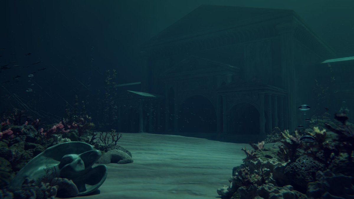 Nergan12's tweet photo. Trying to imagine what will underwater kingdom look like @LittleFanStudio 

________
#Blender3d #fantasy #giantguardians #render https://t.co/xX7OyoFDKZ
