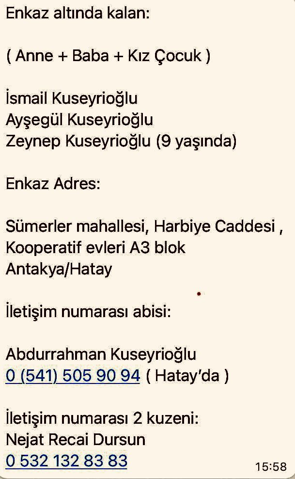 Çok yoruldunuz biliyoruz, bugünler hafızalarda kalacak.

<a href="/AFADBaskanlik/">AFAD</a> 
<a href="/DepremDairesi/">AFAD Deprem</a>