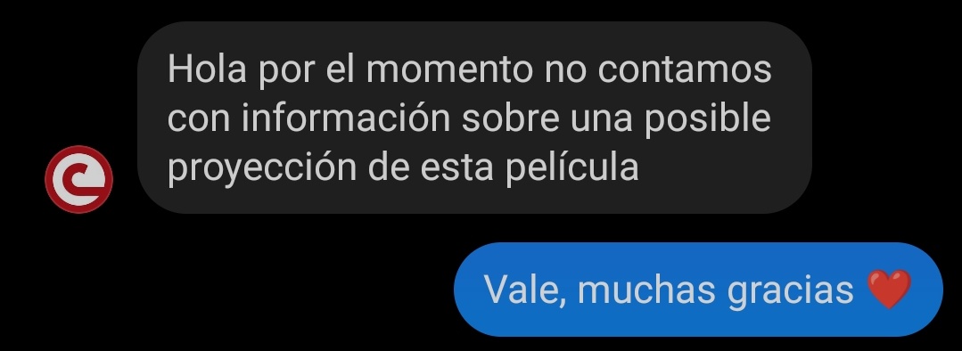teamlouiscol's tweet photo. 📢| ACTUALIZACIÓN:
@CinemarkCol nos acaba de confirmar que #AllOfThoseVoices no llegará a sus salas de cine
–🌻 https://t.co/FScZbnt90k