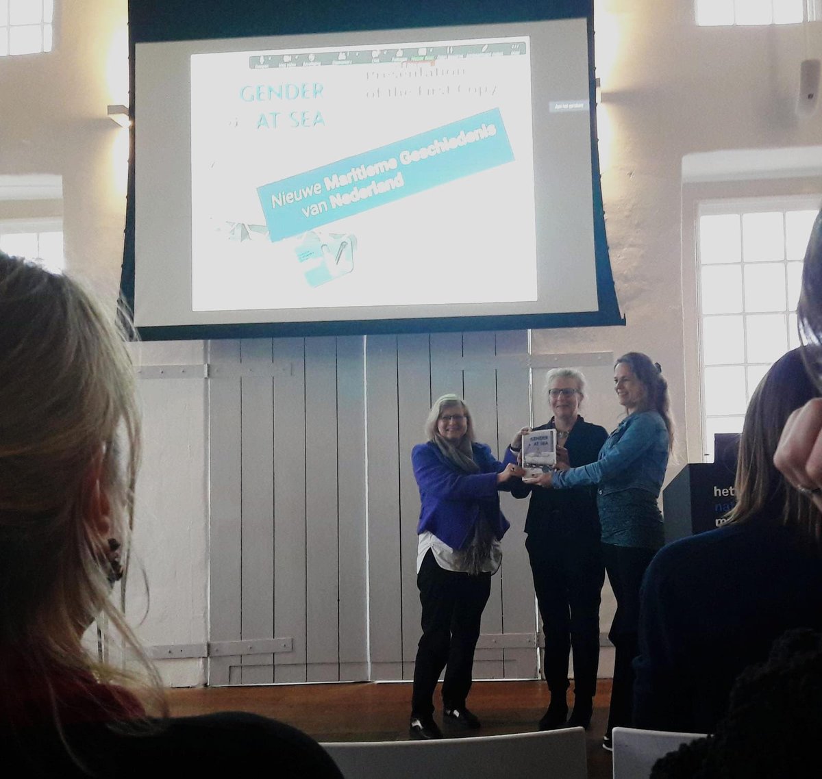 <a href="/JaarboekVrouwen/">Jaarboek voor Vrouwengeschiedenis</a> <a href="/altibel/"> Andrea Reyes E @AndreaRE_altibel@glammr.us</a> The launch party  for the latest yearbook, January 2023. genderedseas.blogspot.com/2023/01/new-bo…