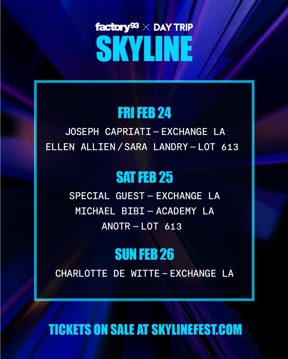 Skyline tweet media