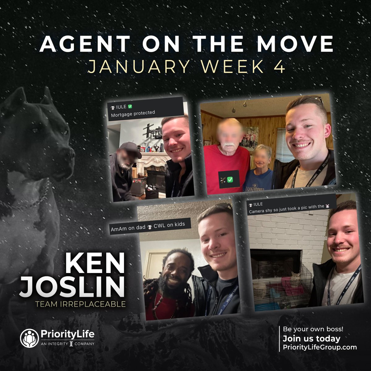 Ken has been on the move this week 💪🏼 Hustling to protect all these families, Awesome job 💫 
.
PriorityLifeGroup.com
.
#insurance #insuranceagent #joinus #workforgood #hardwork #hustle #boss #protected #irreplacable