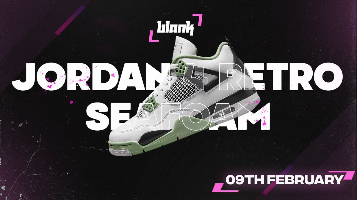 The increasingly popular Jordan 4 drops tomorrow in a clean new Seafoam rendition ✅ Stay ahead of the competition with our innovative Residential solutions and fresh UK DCs 👇 blankproxies.io/dashboard/ Code 'TWITTER' for a discount 💸