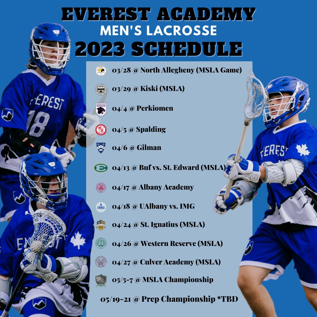 Everest Academy Lacrosse tweet media