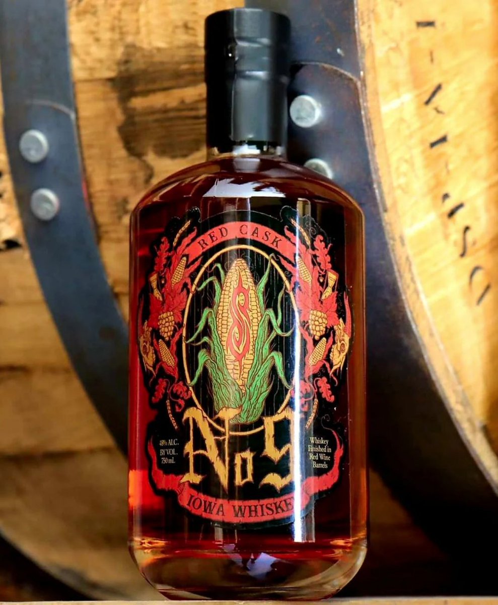 Better in red | Red Cask No. 9 Whiskey is available at slipknotwhiskey.com 📸 @groglords