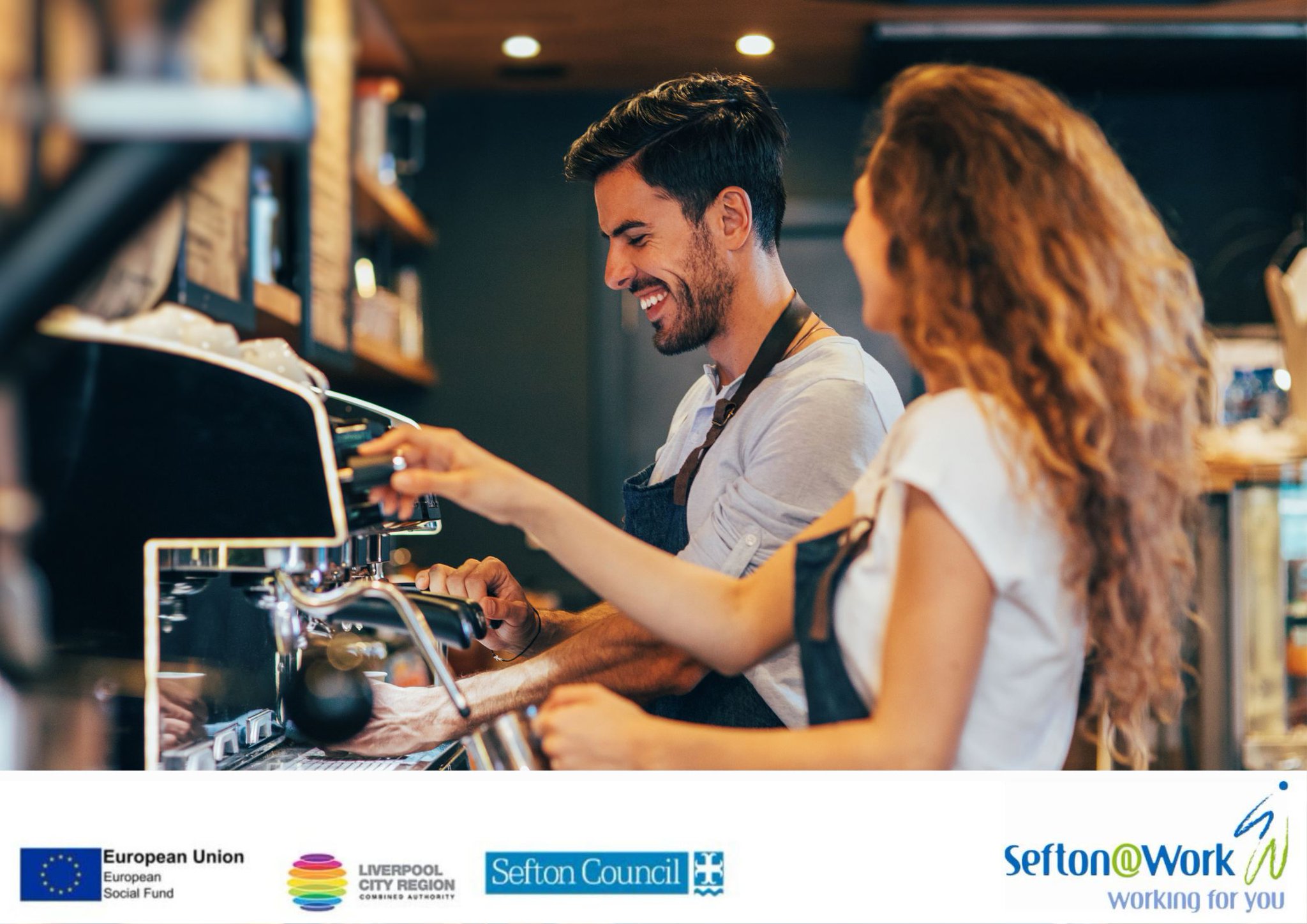 LearnWorkSefton on Twitter: "Baristas wanted! A hospitality venue in