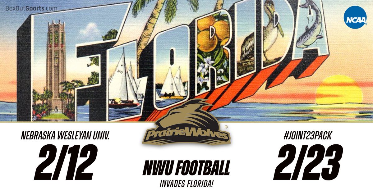 #PWolfNation is headed to the sunshine state! 😎 

I can not wait to get down there &amp; see some talent man. It’s always nice to get back HOME! 👊🏼

Who wants to #JoinT23Pack 🐺