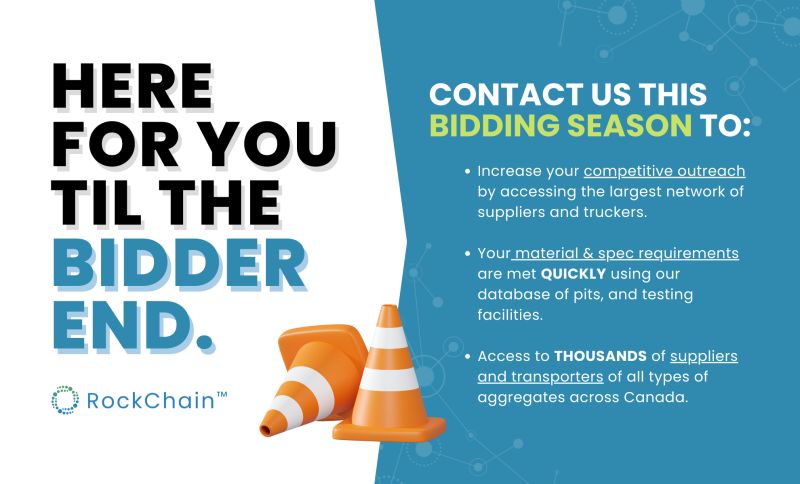 AMIRockChain's tweet photo. Bidding season is the busiest time of the year! Let us help you get the fastest quotes on suppliers and transportation. 
Access our network within hours and increase your competitive outreach.
https://t.co/XCPczY9hkD

#construction #bidding #estimator #infrastructure #Alberta https://t.co/1lMdnhU6zd