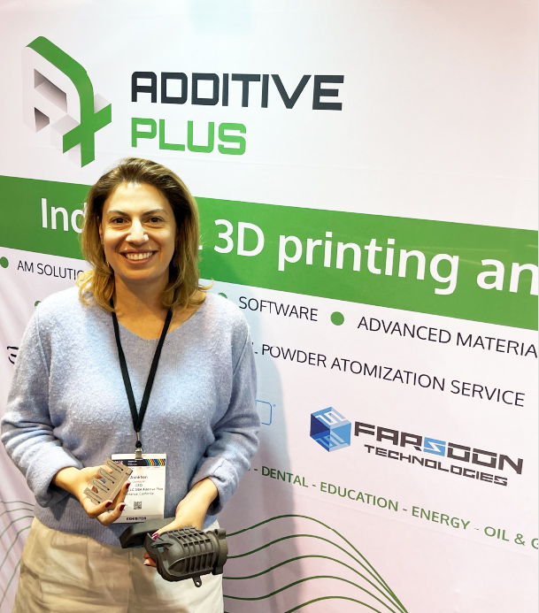FarsoonAM's tweet image. Meet our partner Ashkhen Ovsepyan @PlusAdditive at @MD&amp;amp;M West at Booth A-E-3463! Find out @FarsoonAM  tailored #additivemanufacturing solutions for your #industry.

#DiscoverEngineerBuild
#3dprinting #manufacturing #design #engineering #medical