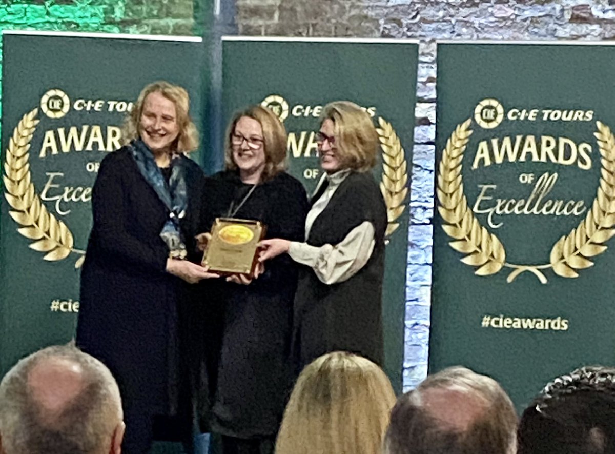 We are delightedly to have won the CIE GOLD Award for Best 3* Hotel in Ireland. The award was decided by the guests of CIE Tours International. 
The Award reflects the commitment and passion that we and our team bring to the guest experience at Dooleys. <a href="/cietours/">CIE Tours</a>