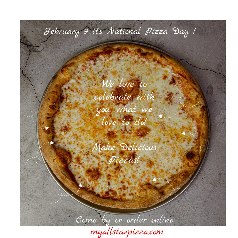allstarpizza's tweet photo. We love to share with you what we love to do! Make delicious pizzas! 🍕😋 
Come visit us on National Pizza Day tomorrow!!
 🚚 #allstarpizzamiami #pizza #pizzalife #miami #supportlocal
10% off on your first order online
Order through our website : https://t.co/zK20Wg2q2p https://t.co/Umf4oQO97o