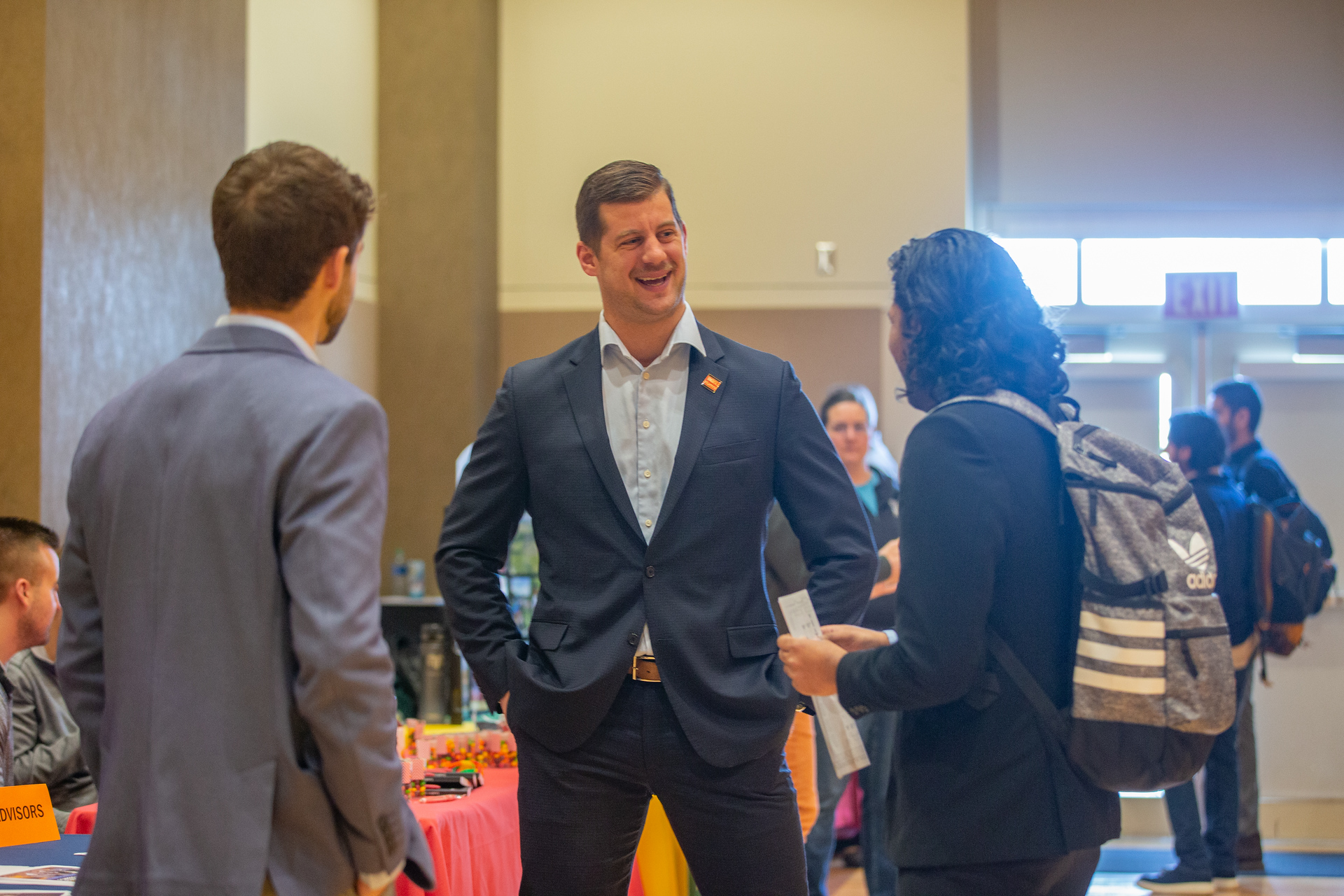 BGSU students network with career professionals at the Spring Expo