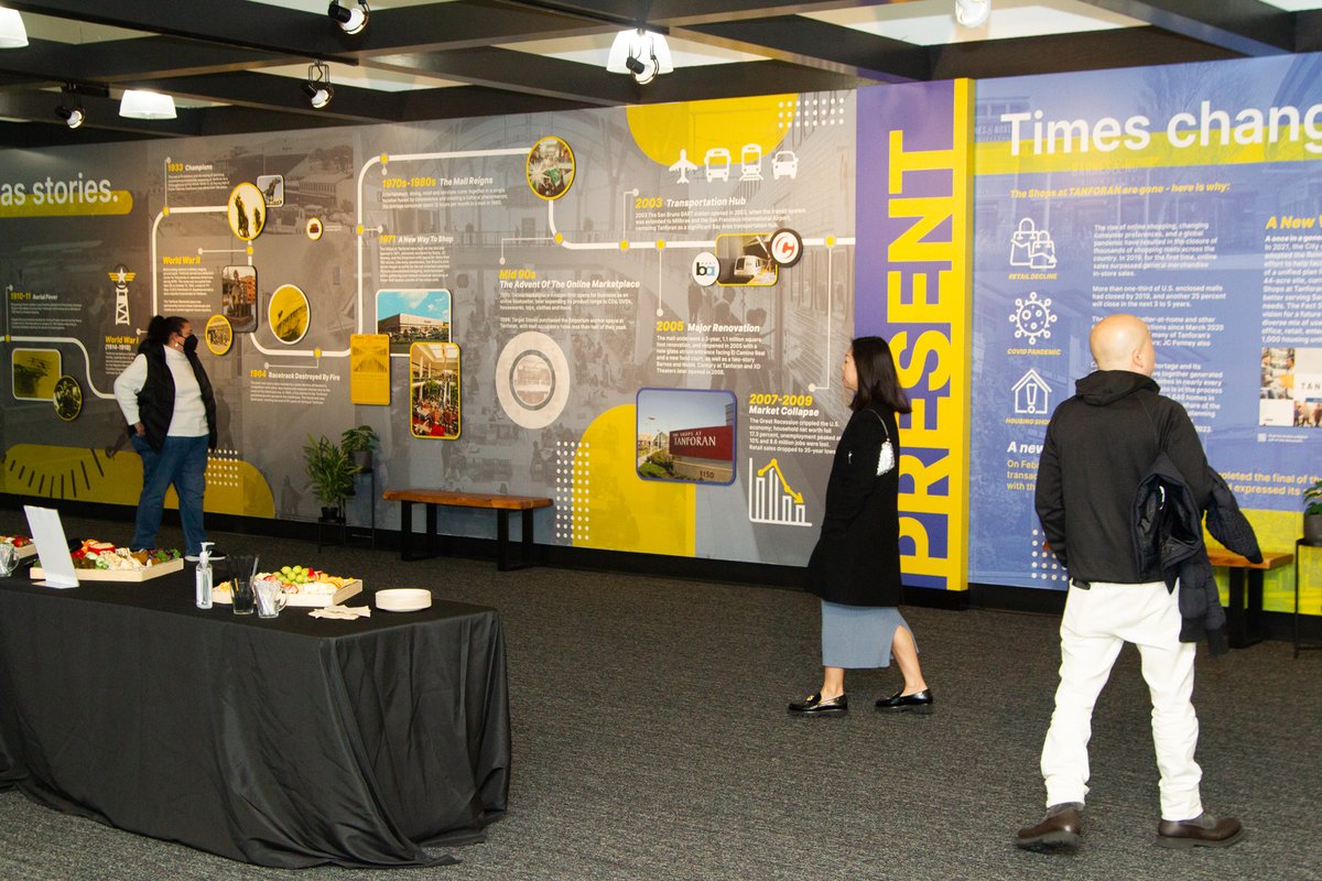 Office hours tonight from 4:00pm to 6:00pm at our community engagement center, located on the bottom floor of The Shops at Tanforan across from Daniel’s Jewelers. If you can’t make it, take our digital survey in your preferred language at tanforanforsanbruno.com/survey/ <a href="/CityofSanBruno/">City of San Bruno</a>