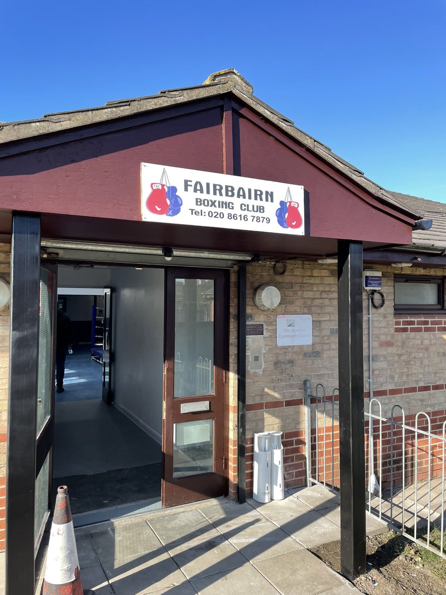 FrankBuglioni's tweet photo. I am very proud that @HertsHeritage have been involved in bringing Fairbairn Boxing Club back to life alongside fellow contractors; Moores &amp; HMG under the project management of Nick Webb from Newham Council. https://t.co/HX7Y1f62nG