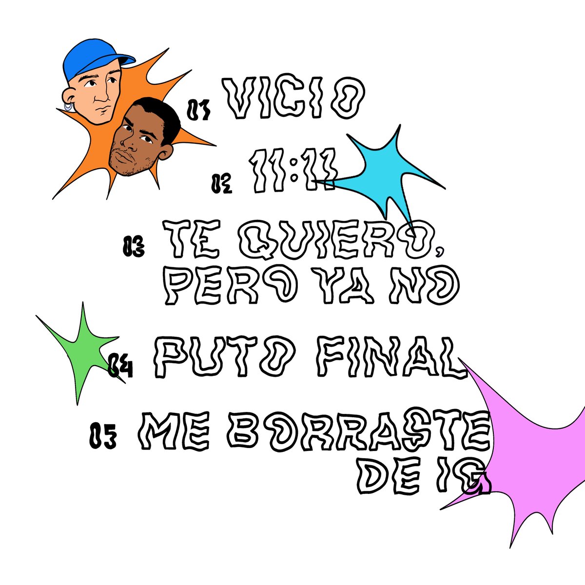 💔 me dejaste en visto 💔 nuestro primer EP outtttt el 16/02 
mil millones de gracias a toda la gente que ha hecho que esto sea posible y a toda la gente que nos dais bola os queremos fuerte!!!! 🤍🤍🤍🤍🤍🤍🤍🤍