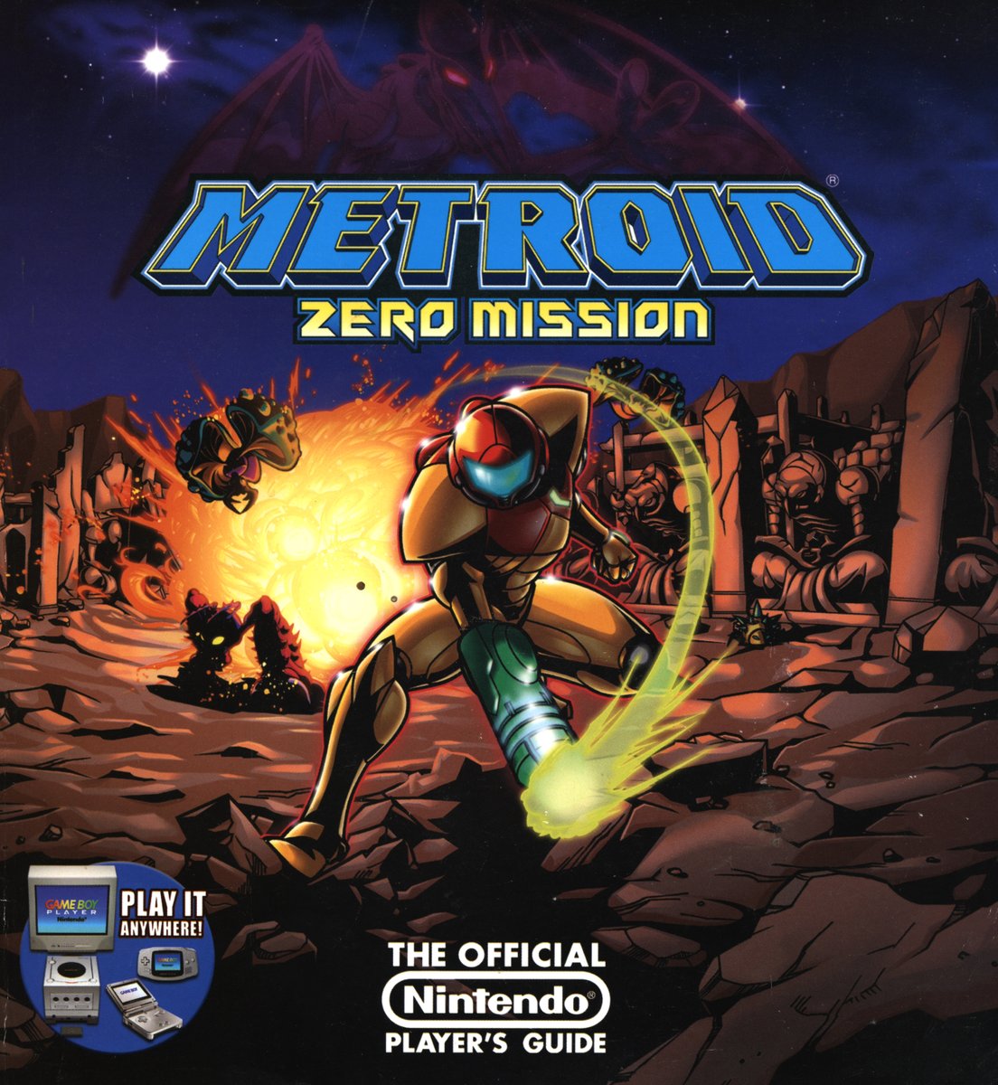 Video Game Art Archive on Twitter "Player Guide Cover 'Metroid Zero
