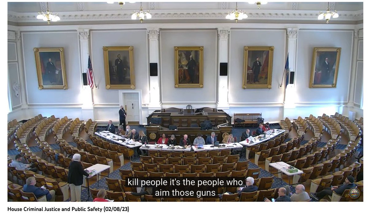 peyton_mcmanus's tweet photo. Proud to see local State Rep, the Honorable Marjorie Smith, sponsoring and testifying in support of #HB59
59,000 licensed gun dealers across the US. Requires commercial firearm sales in NH to be processed through a licensed firearms dealer.
https://t.co/13qsuuERT1
#NHPolitics https://t.co/RpzBpo6sBr