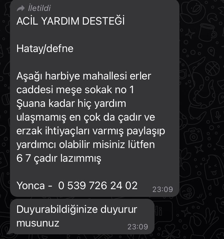 CHANKILIN1's tweet photo. Hava çok soğuk çadır ,gıda ve erzak yardımı lazım …DUYURUN LÜTFEN #BarısAtay #acildeprem #AFADhatay #ahbaphatay https://t.co/LVWRWRuG59
