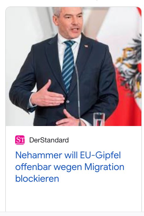 Am Ende des Tages ist Nehammer auch nur ein Waldhäusl mit besserem Anzug. Zumindest bemüht er sich sehr um dieses Image.
#Nehammer #eugipfel #oevpkrise #Migration