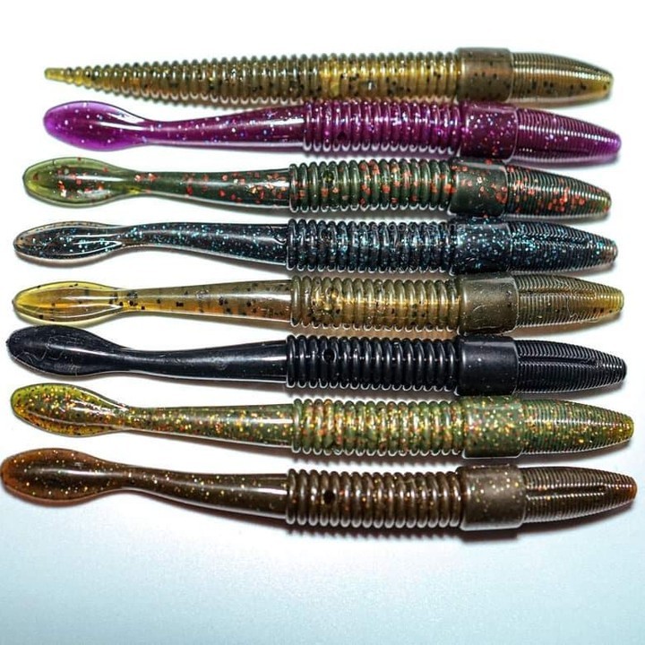 tackle_net's tweet image. 🔁 All look great 👍😍 @nikko_baits → Whats your favorite and which would you pass? The Nikko bassworm is one of a kind. And they float too 🎣 #nikkobaits #nikkobassworm #fishing #bass #river #pond #lake #trending #bassfishing… instagram.com/p/CoahXWxOzpL/… tackle.net
