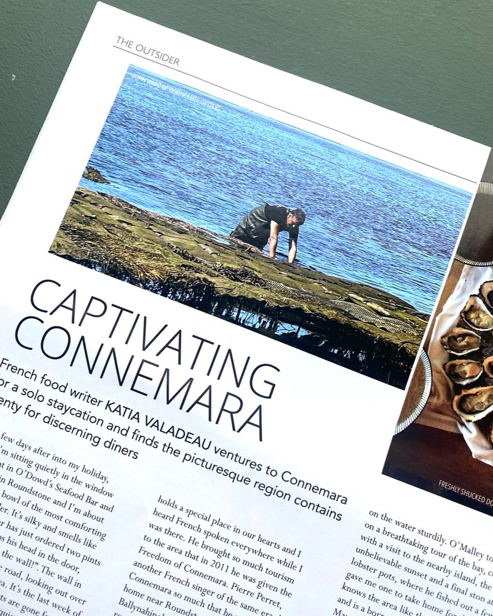 We were so delighted to have @properfood_ie visit us recently as part of her article on the wonders of Connemara for  @foodandwineireland✨ Let us know your favourite part of this wonderful location in the comments below.👇🏼
.
#relaischateaux #connemara #ireland